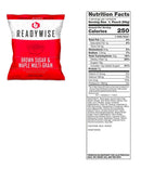 ReadyWise Emergency Food Ready Grab Bag 60 serves, 25 year shelf life